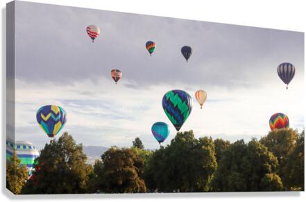 Early Balloons Canvas Print