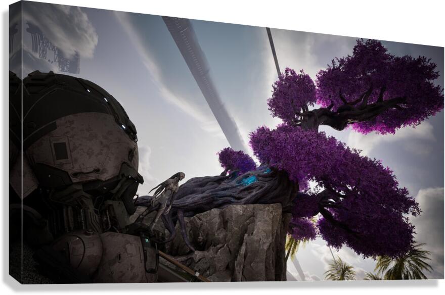 Towards infinity Canvas Print