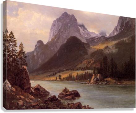 Rocky Mountain by Albert Bierstadt Wall Art