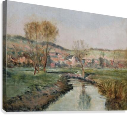 Landscape at Ruisseau Canvas Print