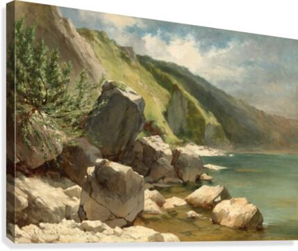 Felsen Canvas Print