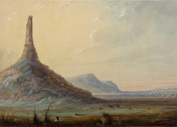 Chimney Rock Print