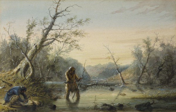 Trapping Beaver Print