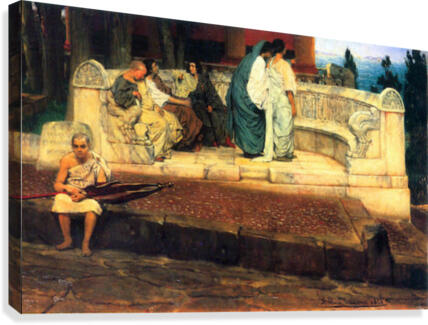 A Exedra Canvas Print