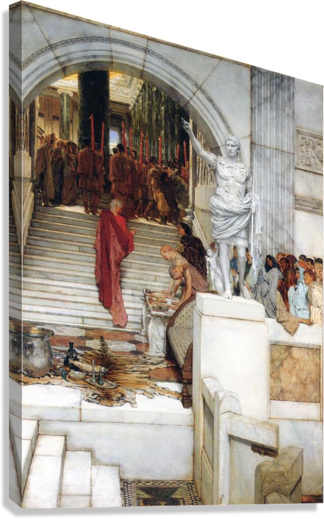 After the Audience Canvas Print