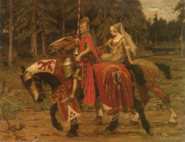 Heraldic Chivalry Print