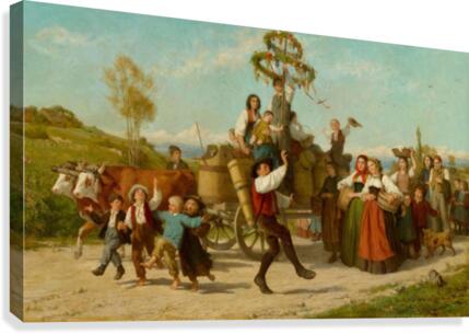 Schweizer Kunst Canvas Print
