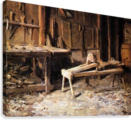 Peasant's Workshop Canvas Print