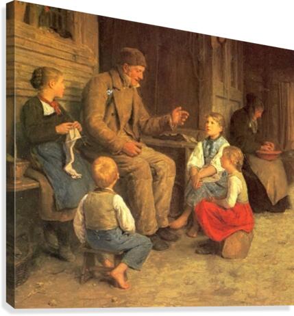 Storyteller Canvas Print