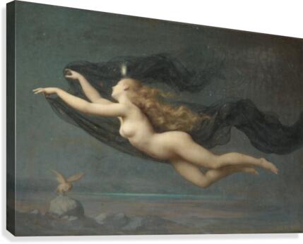 La nuit  Canvas Print