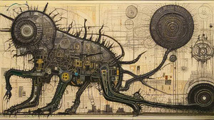 Steampunk art