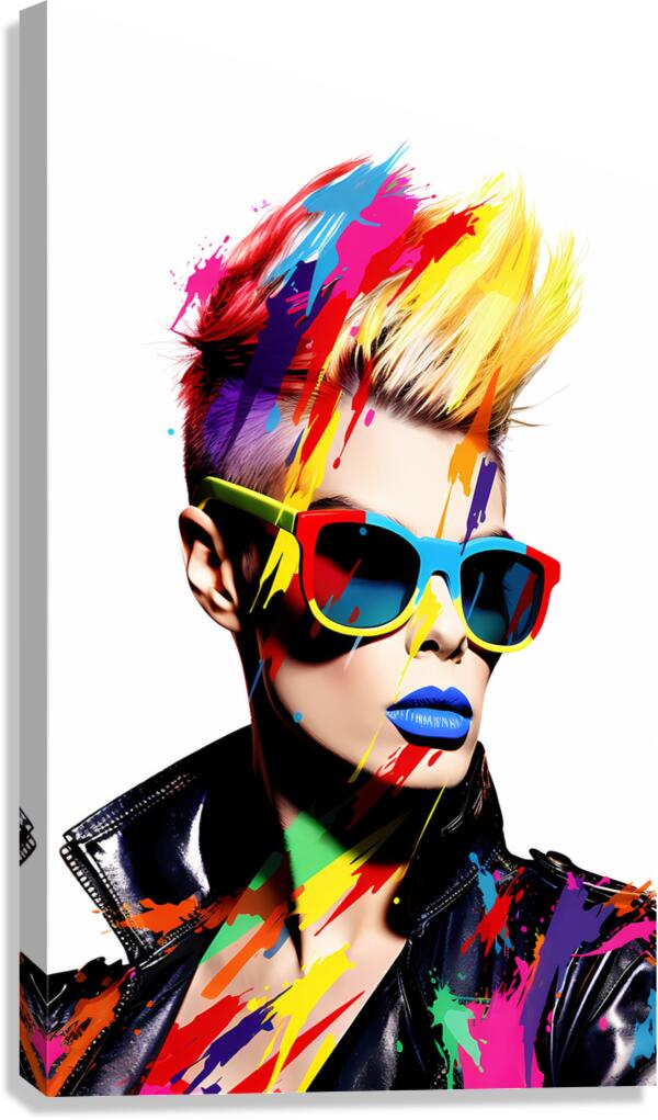 Painter Punk Canvas Print
