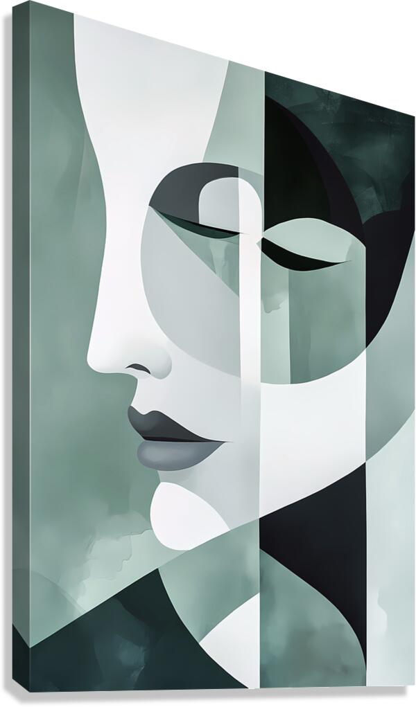 Jade Mom Canvas Print