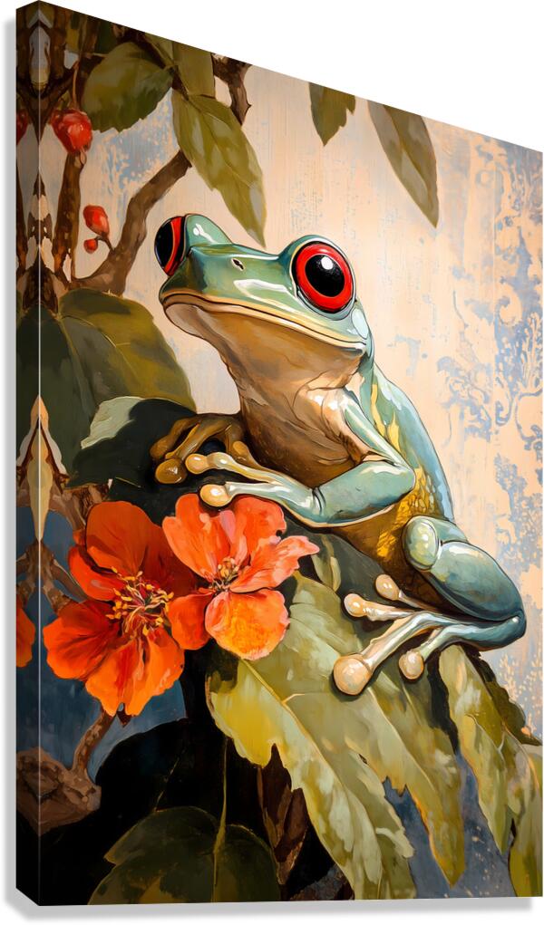 Frog Canvas Print