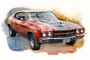 1970 Chevelle SS by Anselmo Diaz
