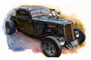 1936 Roadster Coupe by Anselmo Diaz