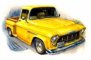 1957 Chevy Apache by Anselmo Diaz