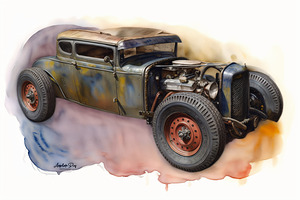 Rat Rod  6. Tank by Anselmo Diaz