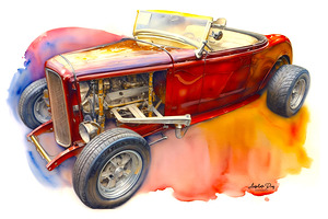 1934 Ford Roadster by Anselmo Diaz