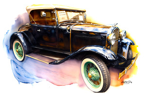 1931 Model A Convertible by Anselmo Diaz