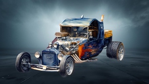 Hot Rod 2 by Anselmo Diaz