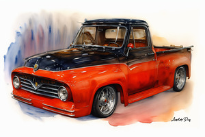 Chevy Apache Pick up WC by Anselmo Diaz