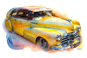 Classic Car 4 by Anselmo Diaz