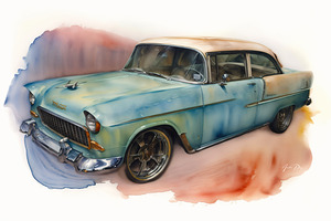  1955 Chevy 695 by Anselmo Diaz