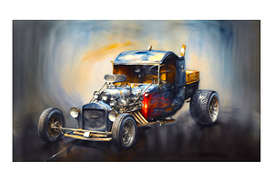 Hot Rod 1 by Anselmo Diaz