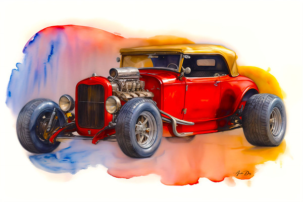 Hot Rod 5 by Anselmo Diaz