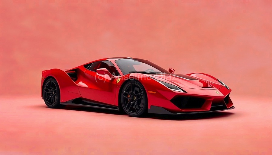 Ferrari 111 by Anselmo Diaz Wall Art