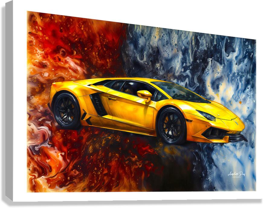 Lamborghini Canvas Print