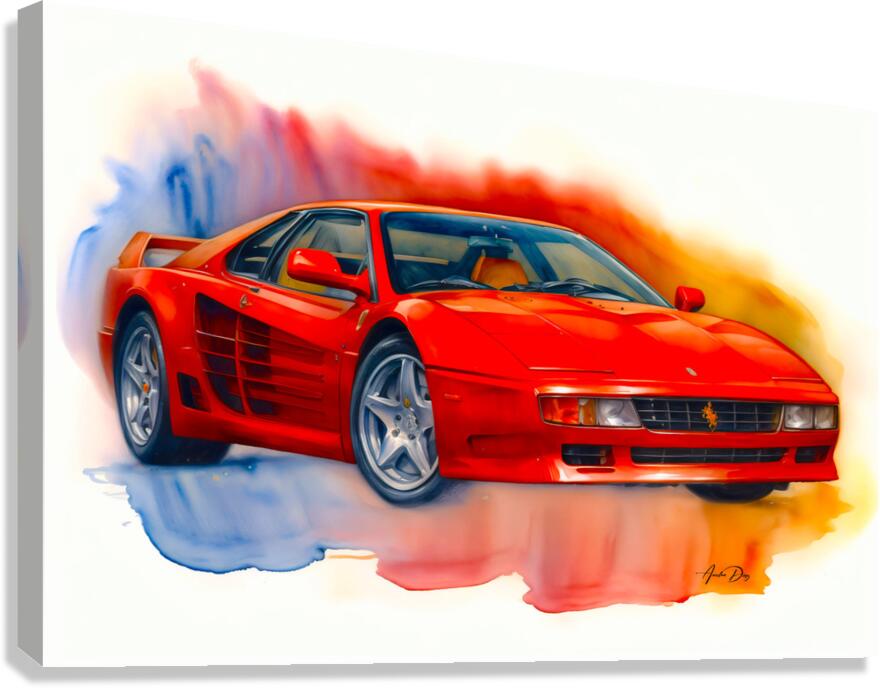 Ferrari 2 Canvas Print