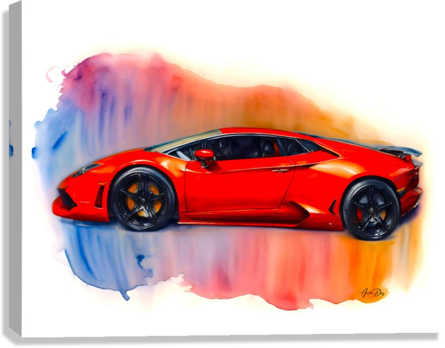 Lamborghini 3 Canvas Print