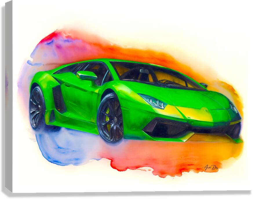 Lamborghini 4 Canvas Print