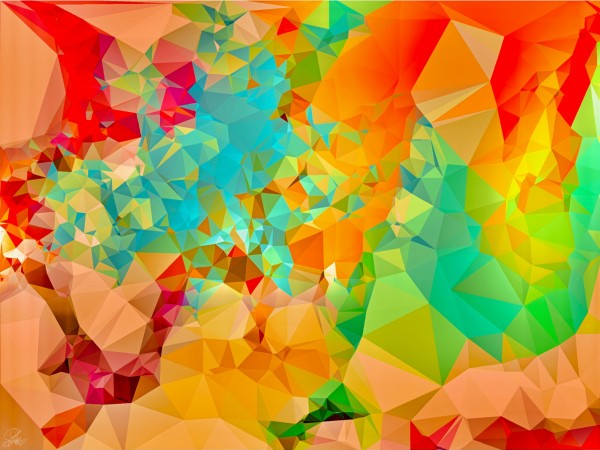 Berry Sun Burst Print