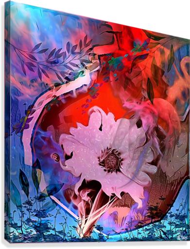 She Flora of the Festival  Canvas Print