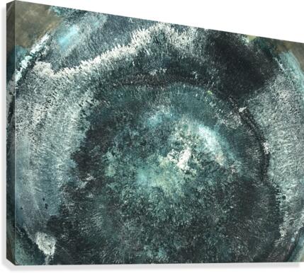 Crystal Midnights in Indigo Canvas Print