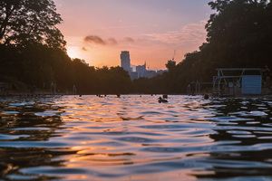 Barton Springs Sunrise - Landscape