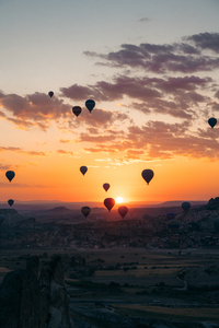 Cappadocia Sunrise - Portrait