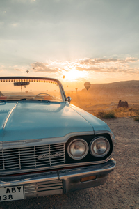 Classic Car Sunrise