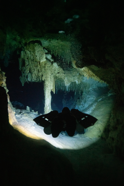 Floating Through Caves Print