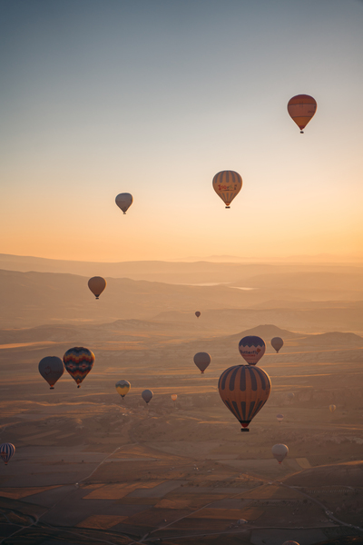 Hazy Balloons Print