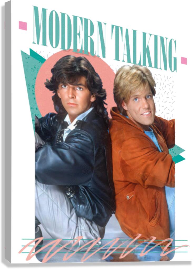 Modern Talking 2 Canvas Print