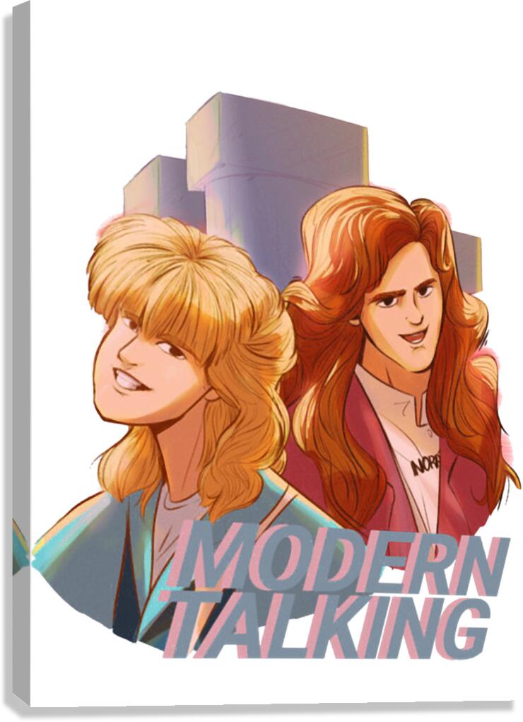 Modern Talking 3 Canvas Print