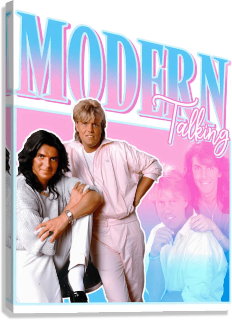 Modern Talking 4 Canvas Print