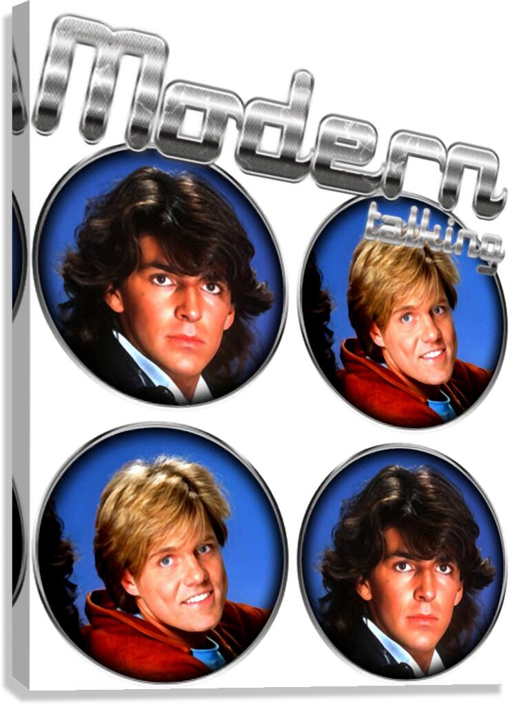 Modern Talking 9 Canvas Print