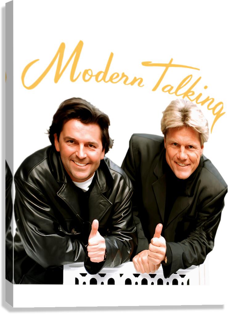 Modern Talking 32 Canvas Print