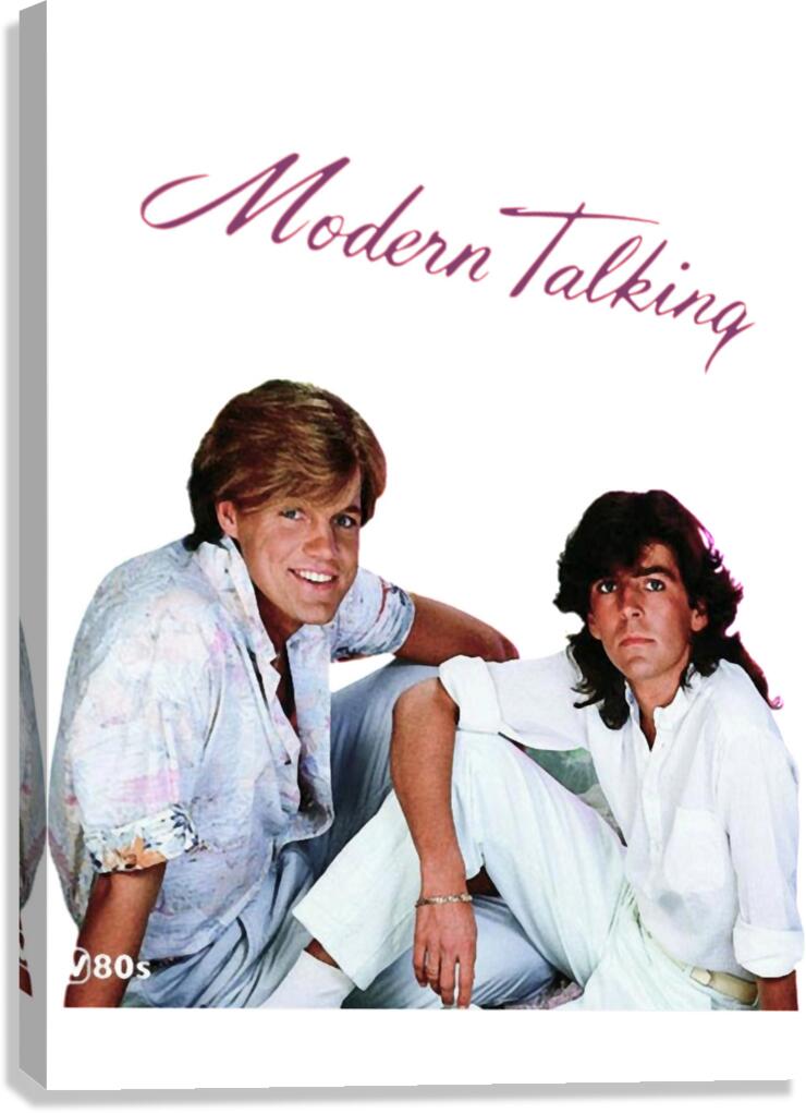 Modern Talking 40 Canvas Print