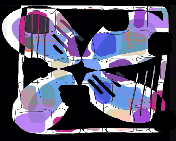 Double Infinitity  Print